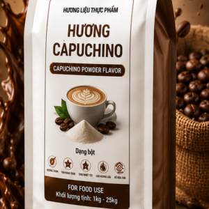 CAPUCHINO POWDER FLAVOR – HƯƠNG CAPUCHINO