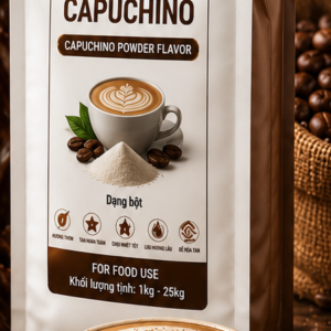 CAPUCHINO POWDER FLAVOR – HƯƠNG CAPUCHINO