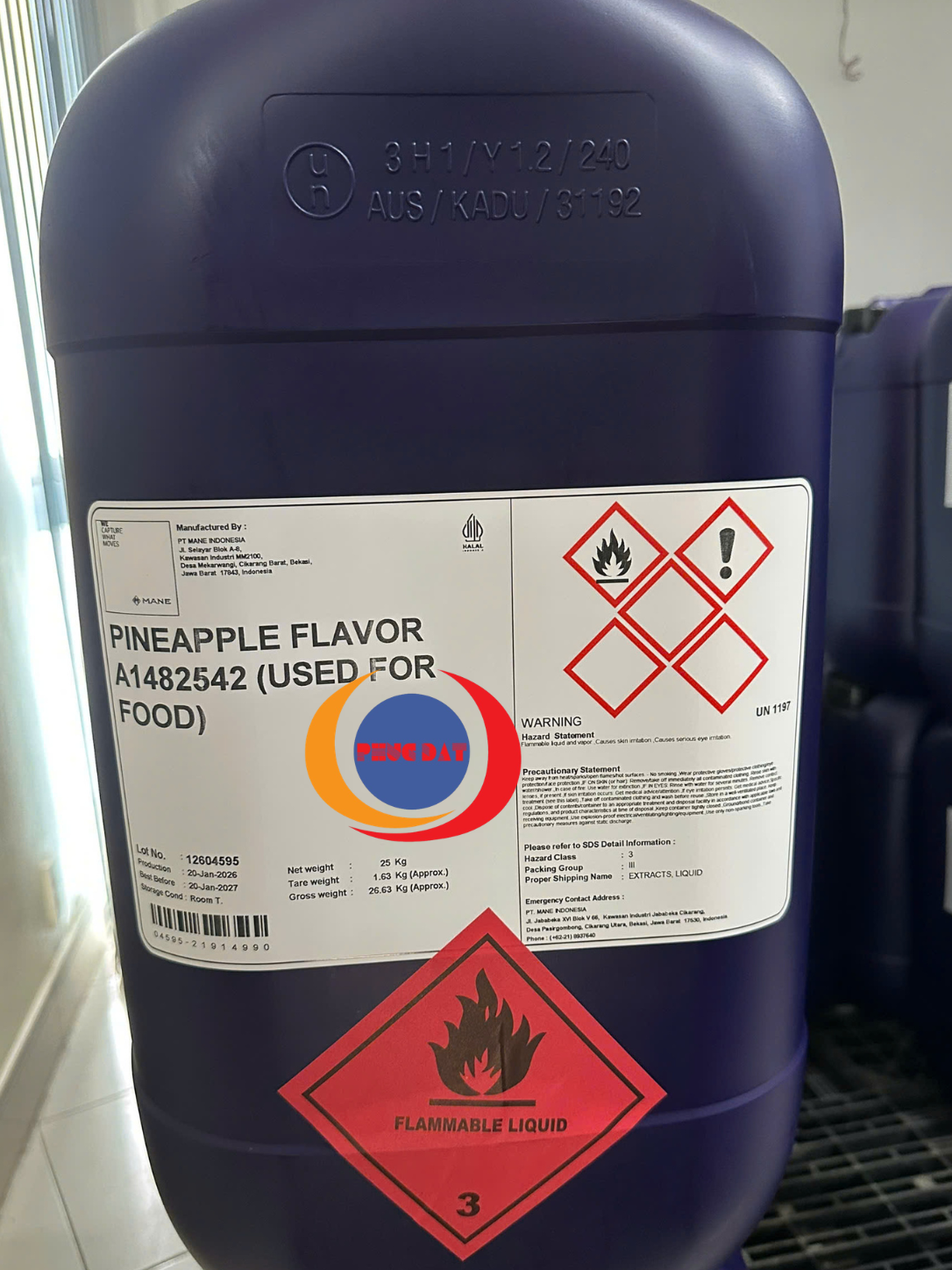 HƯƠNG KHÓM – PINEAPPLE FLAVOUR