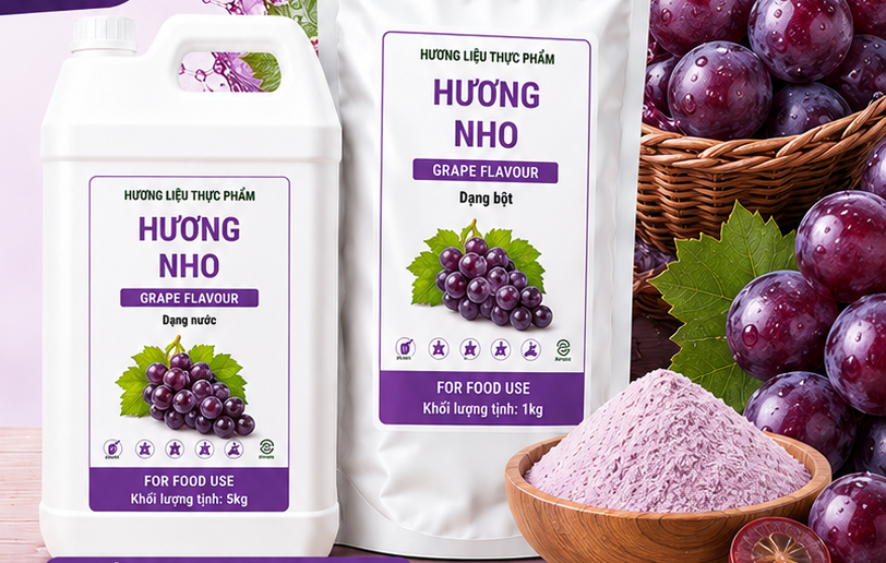 HƯƠNG NHO – GRAPE FLAVOUR