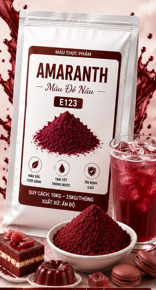 AMARANTH – Màu Đỏ Nâu