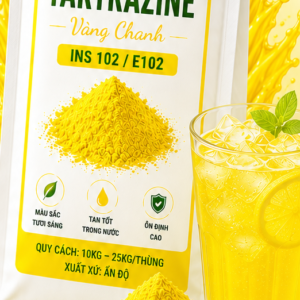 TARTRAZINE – Màu Vàng Chanh