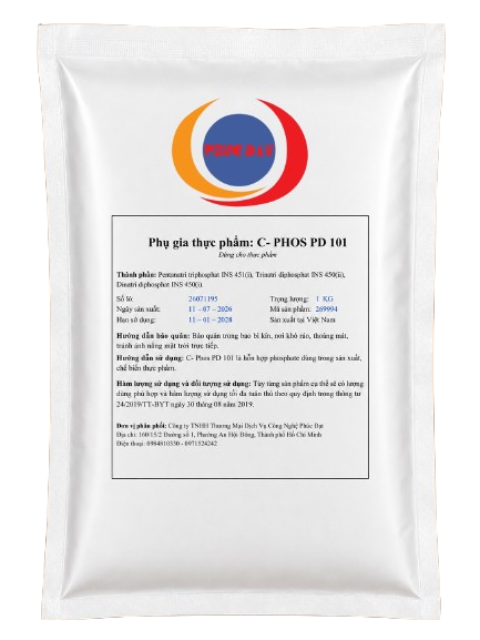PHỤ GIA THỰC PHẨM: C - PHOS PD 101