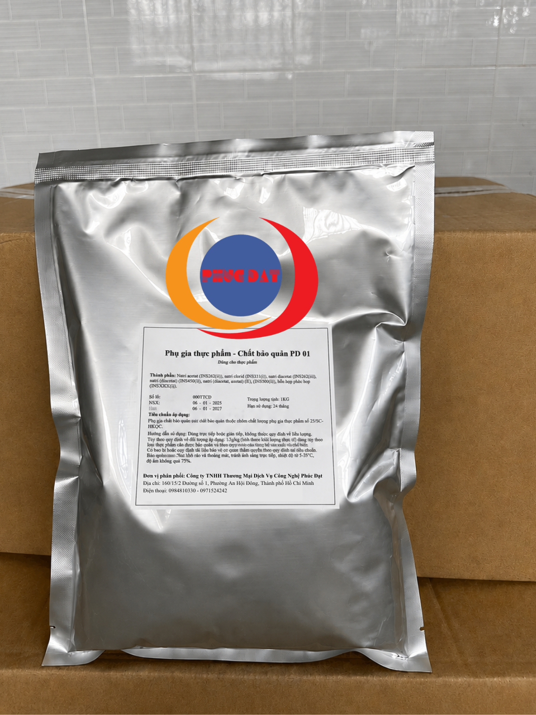 PHỤ GIA THỰC PHẨM: CHẤT BẢO QUẢN PD 01
